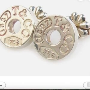 Tiffany & Co. Tiffany 1837 Circle Stud Earrings in Sterling Silver